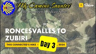 DAY 3  Episode 181 Roncesvalles to Zubiri [upl. by Pallaton]