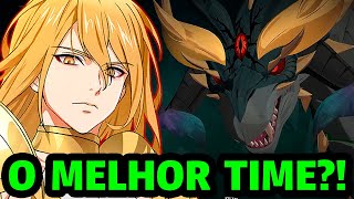 O MELHOR TIME PARA FAZER OS 3 ANDARES DO NIDHOGGR TIME RAGNAROK  The Seven Deadly Sins Grand Cross [upl. by Romain354]