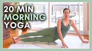 20 min Morning Yoga for All Levels  Daily Yoga Stretches [upl. by Cath]