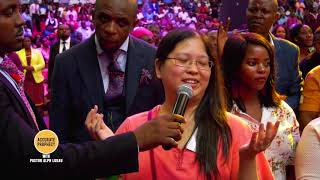 Pastor Alph Lukau  Calling a name in CHINESE  a 15Million restoration Miracle at AMI [upl. by Rind]