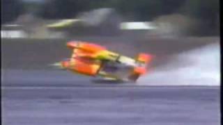 Unlimited Hydroplane Crash Video [upl. by Rosati]