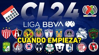 ¿CUANDO arranca el CLAUSURA 2024 de la Liga BBVA MX [upl. by Duncan277]