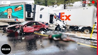 Tragic Moments 30 Most Shocking And Devastating Car Crashes  BEST OF USA amp Canada Accidents [upl. by Grishilde697]