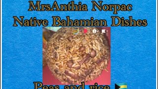 Bahamian Peas and Rice [upl. by Acinorahs]