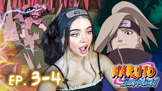 GAARA LETSGO 🔥 Naruto SHIPPUDEN  REACTION  Episode 3 amp 4 [upl. by Sille813]