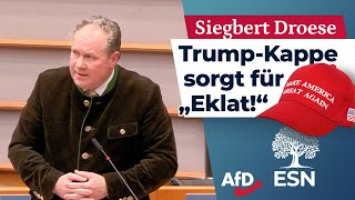 TrumpKappe sorgt für „Eklat“ – Siegbert Droese AfD [upl. by Trescott]