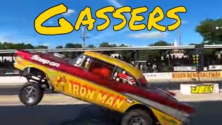 Tri Five Nationals 2022 Gassers [upl. by Retrop]