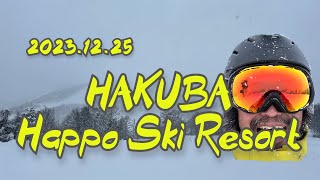 20231225 HAKUBA Happo Ski Resort [upl. by Ihsorih]