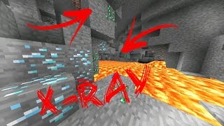 COMO ENCONTRAR MINERIOS NO MINECRAFT COM XRAYTOOLBOX [upl. by Velleman]