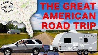 GREAT AMERICAN ROAD TRIP  RV trip from MIAMI to CHICAGO and back boondocking and exploring [upl. by Aianat959]