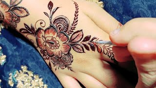 Flower Arabic Style Mehndi  Beutiful collection Mehndi [upl. by Saval]