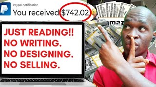 Get Paid Reading Books Online  Make Money Online 2025 [upl. by Dorran]