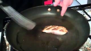 Pan seared grouper with crispy skin [upl. by Domini]