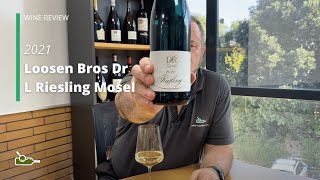 Wine Review Loosen Bros Dr L Riesling Mosel 2021 [upl. by Finstad]