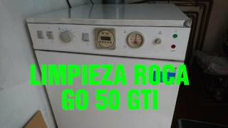 COMO LIMPIAR CALDERA ROCA GO 50 GTI Y QUEMADOR KADETRONIC [upl. by Bael]