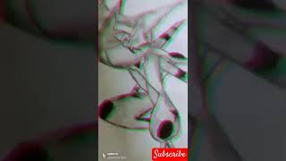 POKEMON GRENINJA DRAWINGsubscribe anime edit music phonk pokemon dragonball [upl. by Lahcsap]