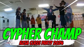 CYPHER CHAMP AzsaClassParty2024 [upl. by Adnomar561]