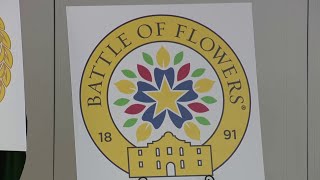 Battle of Flowers Parade unveils new logo for Fiesta 2025 [upl. by Deuno382]