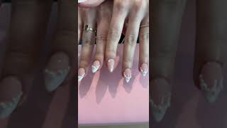 🤔What do you thinkbridetobe nail transformation😍 [upl. by Busch]