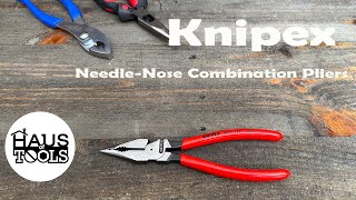 KNIPEX 08 21 185 NeedleNose Combination Pliers [upl. by Aciretnahs331]