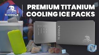 Now on Kickstarter TicoolX Premium Titanium Cooling Ice Pack [upl. by Yclek]