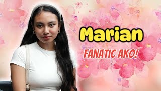 MARIAN FANATIC NA AKO MABAIT AT SUPER MAGANDA [upl. by Saiff]