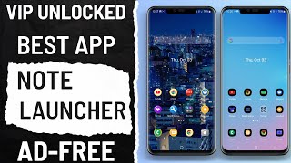 Best Free Note Launcher App for Android [upl. by Downs]