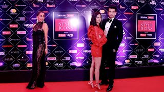 Karan Kundra Tejaswi Prakash Anusha Dandekar At Style Icon Awards 2022 [upl. by Ramsey255]