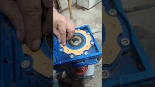 Making gasket hole using ball bearing gasket bearing youtubeshort [upl. by Aranahs648]