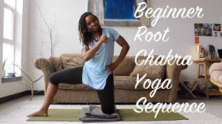 Root Chakra Beginner Yoga Sequence  Yoga by Biola [upl. by Marijane]