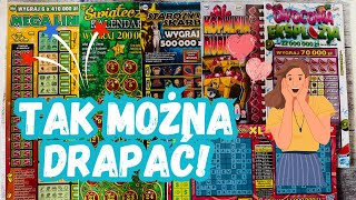 Zdrapki Lotto👉SUPER MIX ZA 60 ZŁ🤩DRAPING BEZ WKŁADU❤️ [upl. by Chip]