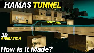 Hamas Tunnel How Is It Made tunnel israel gaza [upl. by Torrey]