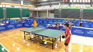 2024 Edmonton Open Championship U1200 SemiFinal – Easton GUI AB Vs Jesse YIN AB [upl. by Sirrad]