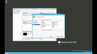 Windows Server 2012 HyperV Demo Shared Nothing Live Migration [upl. by Hanafee]