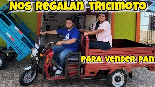 🔴nos regalan TRICIMOTO para salir a vender pan PUBLICIDAD [upl. by Alahsal]