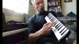 Jazzy Moon River HOHNER melodicapiano 36 solo [upl. by Debbra]