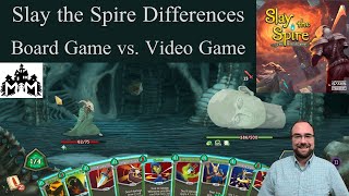 Slay the Spire Differences Between the Board Game and the Video Game [upl. by Gerome]