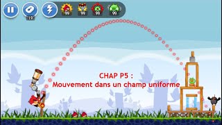 TS  Chap P5  Mouvement dans un champ uniforme [upl. by Mont]