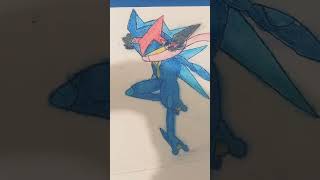 My drawing of greninja pokemonamv greninja [upl. by Koser792]