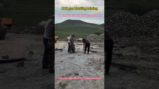 Carbon dioxide gas blasting for rock mining co2blasting co2rockblasting blastingmining [upl. by Udale]