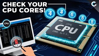 Find Your Processor Cores  Check Your CPU Cores Quick Tutorial [upl. by Chladek]