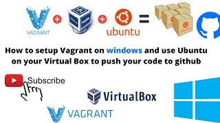 How to setup Vagrant on windows and use Ubuntu on your Virtual Box to push your code to GitHub [upl. by Agneta]