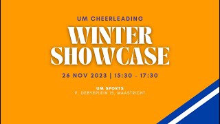 UM Cheerleading Winter Showcase 2023 [upl. by Sivatco]