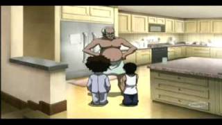 The Boondocks  Japanese Dub  season 1 ep 1 clip 3 [upl. by Finn37]