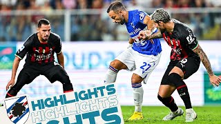 Highlights SampdoriaMilan 12 [upl. by Eicnahc]