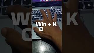 Cast  windows typing shortcutkeys keyboard shortvideo computer pc shorts [upl. by Odiug11]