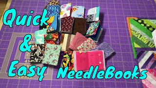 Quick and Easy Needle Book  Easy Beginner Sewing Project [upl. by Assiluy]