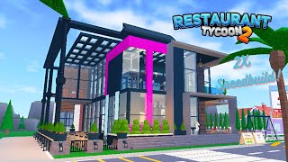 DBeauty 2X SPEEDBUILD in Restaurant Tycoon 2  ROBLOX [upl. by Hermann291]