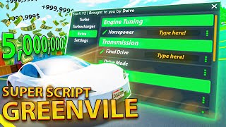 NEW OP Greenville Script  Hack  OP Speed  Auto Farm  2023 WORKING [upl. by Tnert]