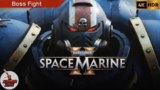 Space Marine 2 Lictor Boss Fight Veteran Difficulty Warhammer 40k [upl. by Alvera]